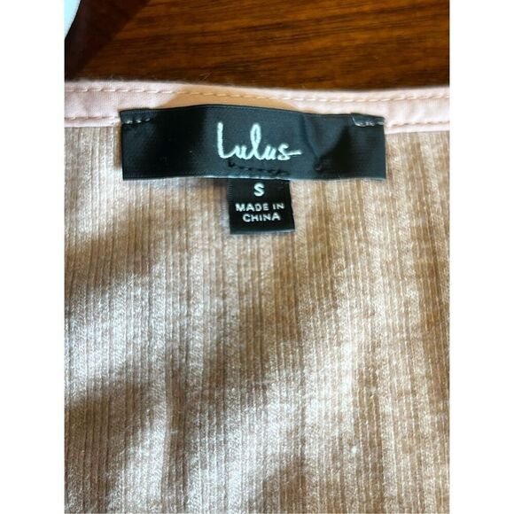 Lulus Small Adorable Option Heather Blush Long Sleeve Mini Sweater Dress - Picture 10 of 10